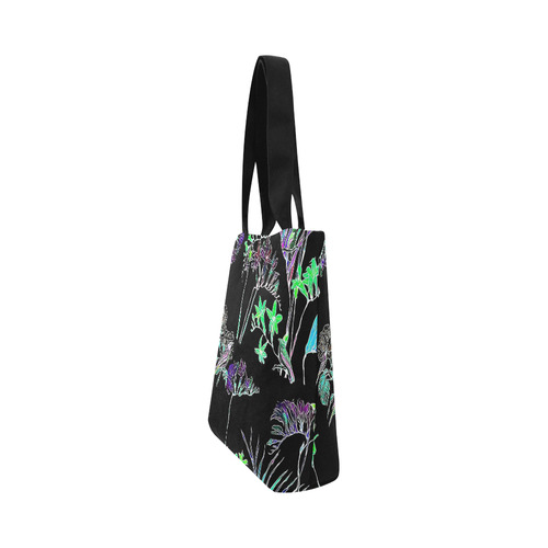 Flowers and Birds C by JamColors Canvas Tote Bag (Model 1657)