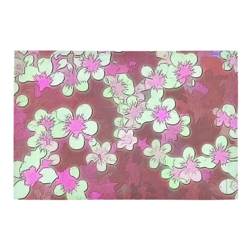 lovely floral 29 B by FeelGood Azalea Doormat 24" x 16" (Sponge Material)