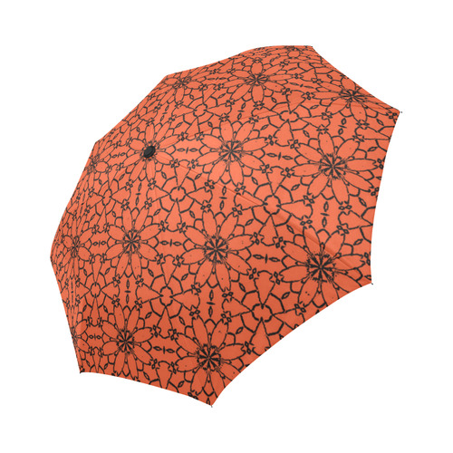 Flame Lace Auto-Foldable Umbrella (Model U04)
