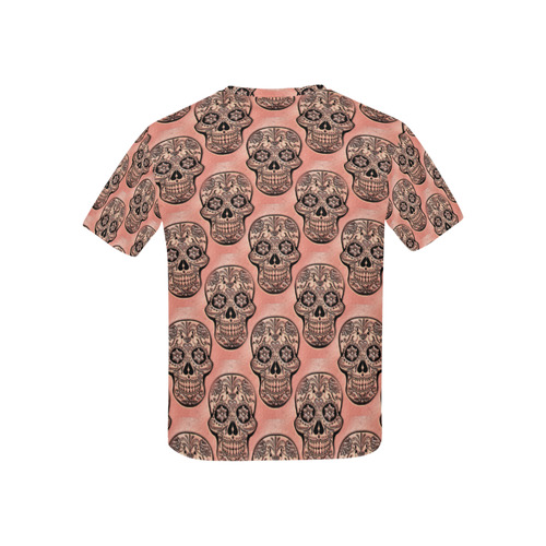 Skull20170522_by_JAMColors Kids' All Over Print T-shirt (USA Size) (Model T40)