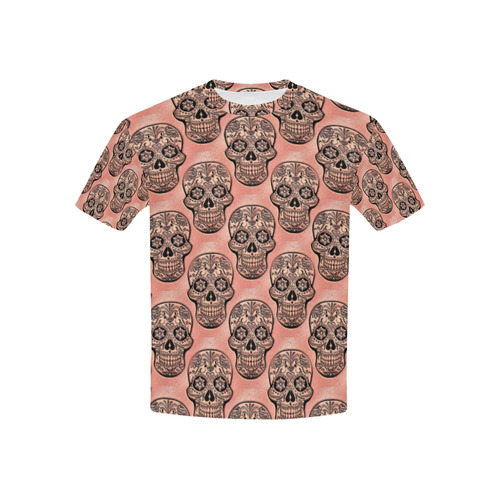 Skull20170522_by_JAMColors Kids' All Over Print T-shirt (USA Size) (Model T40)