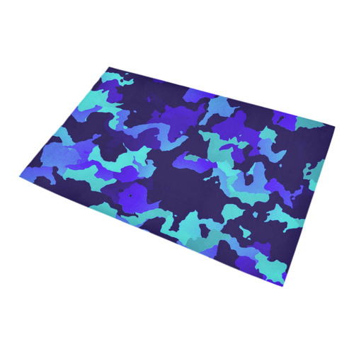 new modern camouflage D by JamColors Bath Rug 20''x 32''