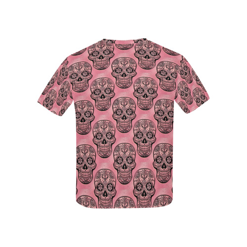 Skull20170521_by_JAMColors Kids' All Over Print T-shirt (USA Size) (Model T40)