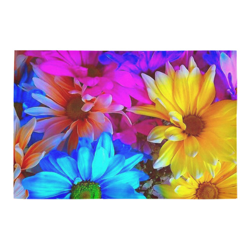 Amazing Floral 27 B by FeelGood Azalea Doormat 24" x 16" (Sponge Material)