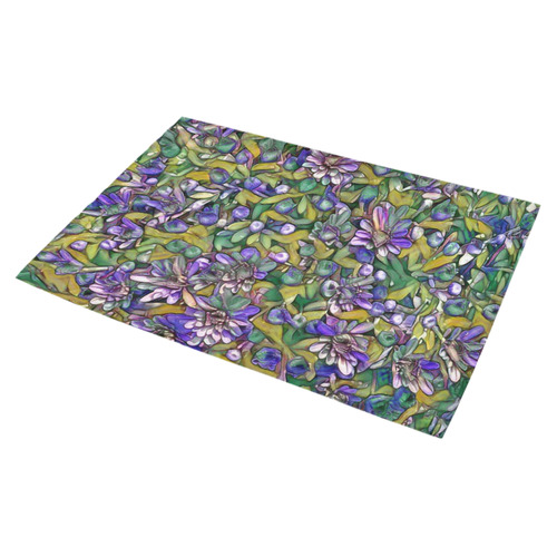 lovely floral 31C Azalea Doormat 30" x 18" (Sponge Material)