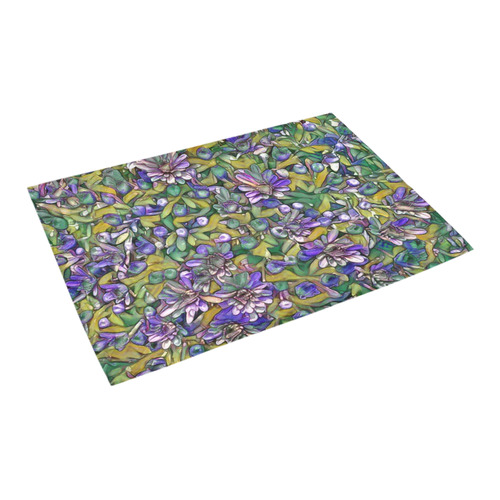 lovely floral 31C Azalea Doormat 24" x 16" (Sponge Material)