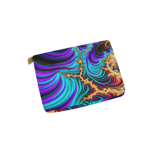 gorgeous Fractal 176 A by JamColors Carry-All Pouch 6''x5''