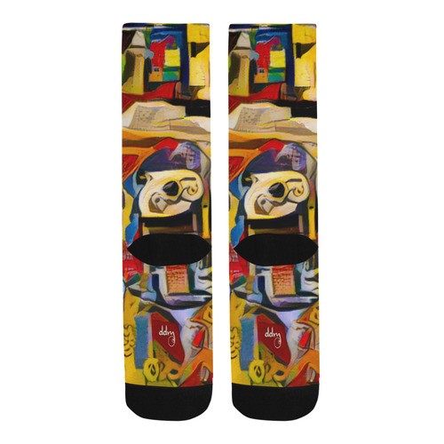 Happy Poodle Sox Trouser Socks