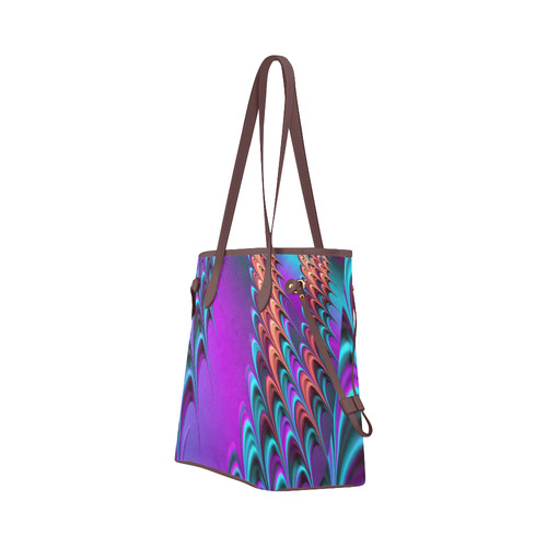 Gorgeous Fractal For You 16A by JamColors Clover Canvas Tote Bag (Model 1661)