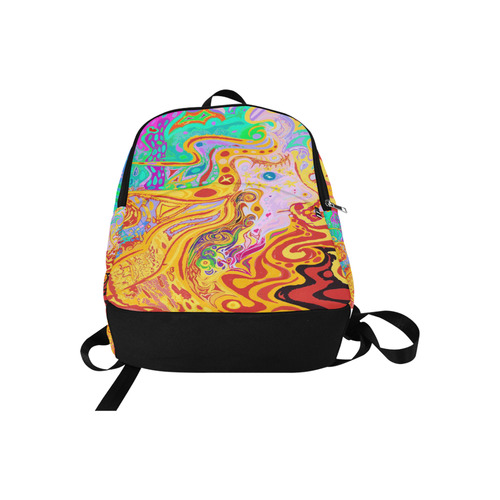 Hair of the Divine Universe Art Fabric Backpack for Adult (Model 1659)