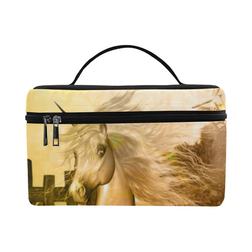 White unicorn in the night Lunch Bag/Large (Model 1658)