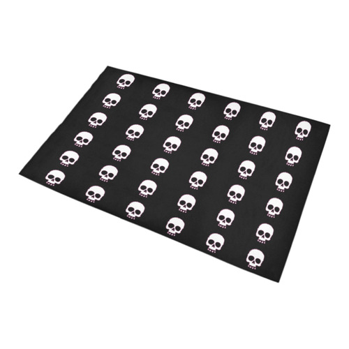 I Love Skulls Bath Rug 20''x 32''