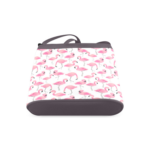 Pink Flamingos Crossbody Bags (Model 1613)