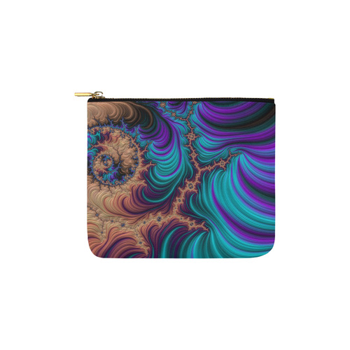 gorgeous Fractal 177 B by JamColors Carry-All Pouch 6''x5''