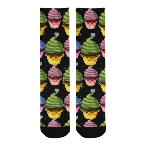 Rockabilly cupcake mania Trouser Socks