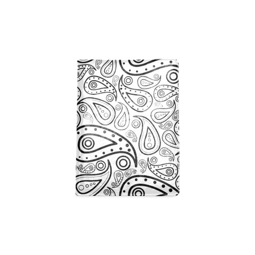 black and white paisley Custom NoteBook B5