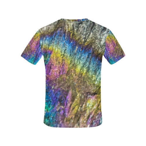 Colorful stone texture All Over Print T-Shirt for Women (USA Size) (Model T40)