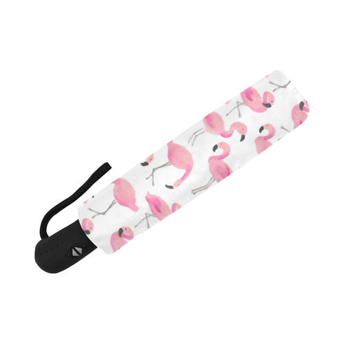 Pink Flamingos Auto-Foldable Umbrella (Model U04)