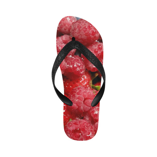 Red Berry Mix Flip Flops for Men/Women (Model 040)