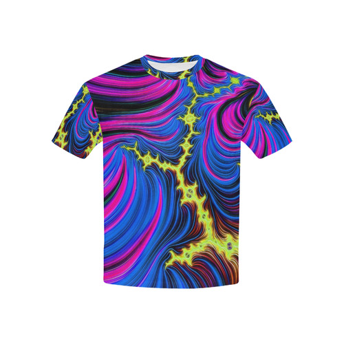 gorgeous Fractal 176 B by JamColors Kids' All Over Print T-shirt (USA Size) (Model T40)