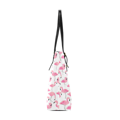 Pink Flamingos Euramerican Tote Bag/Small (Model 1655)