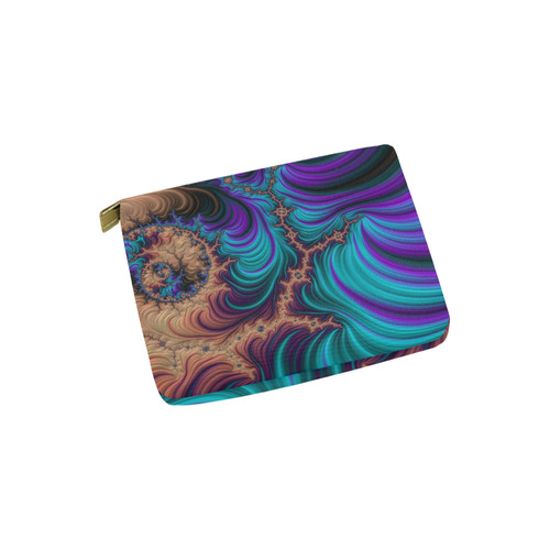 gorgeous Fractal 177 B by JamColors Carry-All Pouch 6''x5''