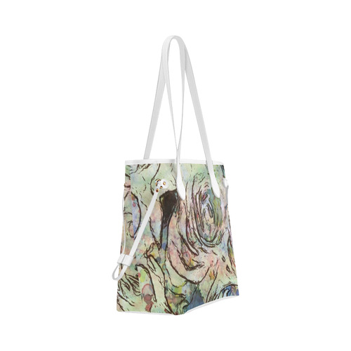 Floral Art Studio 6216A Clover Canvas Tote Bag (Model 1661)