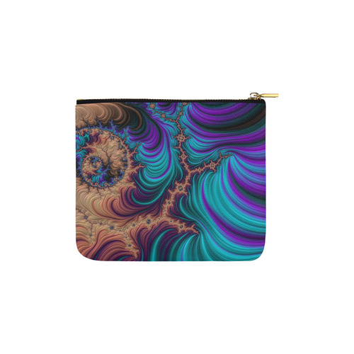 gorgeous Fractal 177 B by JamColors Carry-All Pouch 6''x5''