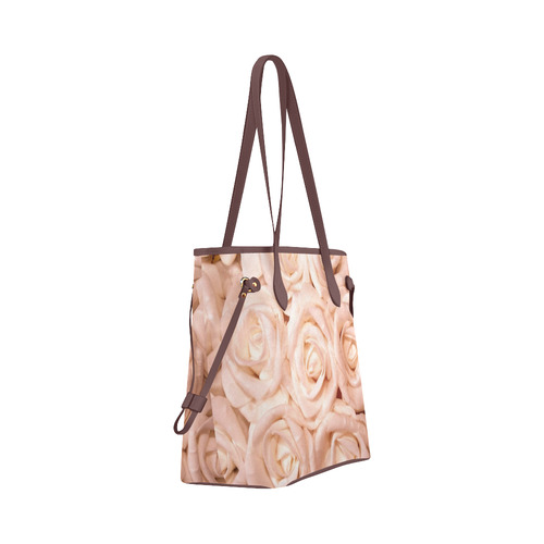 gorgeous roses H Clover Canvas Tote Bag (Model 1661)