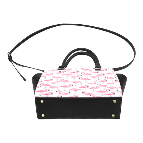 Pink Flamingos Classic Shoulder Handbag (Model 1653)