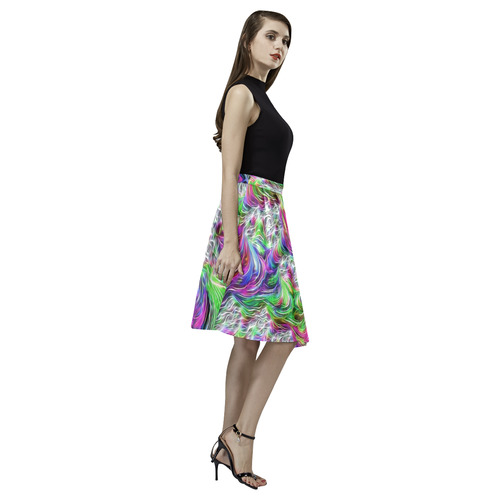 gorgeous Fractal 175 A by JamColors Melete Pleated Midi Skirt (Model D15)