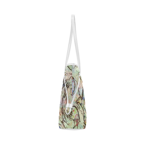 Floral Art Studio 6216A Clover Canvas Tote Bag (Model 1661)