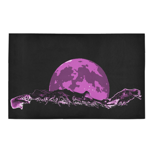 Big Moon Mountain Bath Rug 20''x 32''