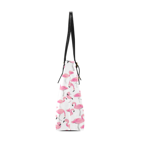 Pink Flamingos Euramerican Tote Bag/Small (Model 1655)