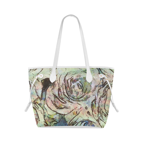 Floral Art Studio 6216A Clover Canvas Tote Bag (Model 1661)