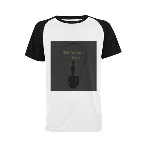 The Absence of Light - Jera Nour Men's Raglan T-shirt Big Size (USA Size) (Model T11)