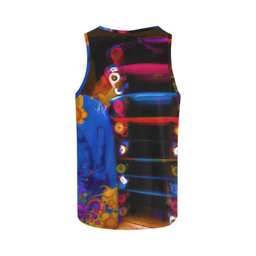 ROLLIN All Over Print Tank Top for Men (Model T43)