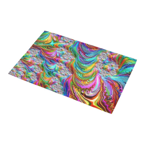 gorgeous Fractal 175 C by JamColors Bath Rug 16''x 28''