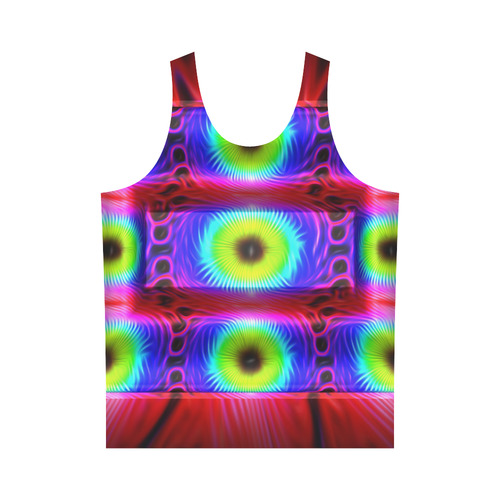 multi auge All Over Print Tank Top for Men (Model T43)