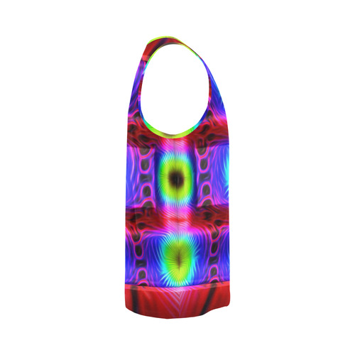 multi auge All Over Print Tank Top for Men (Model T43)