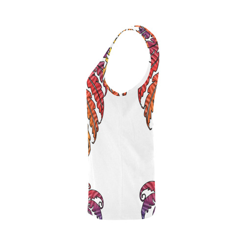 Fern Centipede All Over Print Tank Top for Women (Model T43)