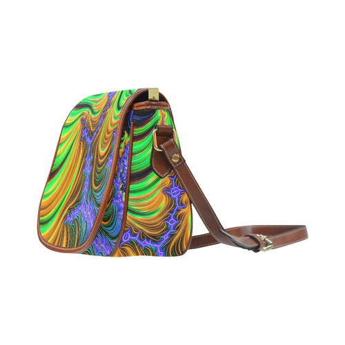 gorgeous Fractal 176 C by JamColors Saddle Bag/Large (Model 1649)