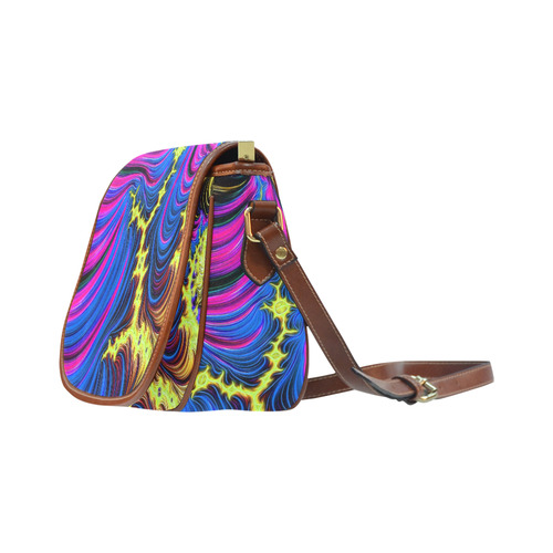 gorgeous Fractal 176 B by JamColors Saddle Bag/Large (Model 1649)