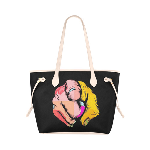 Wanted by Popart Lover Clover Canvas Tote Bag (Model 1661)