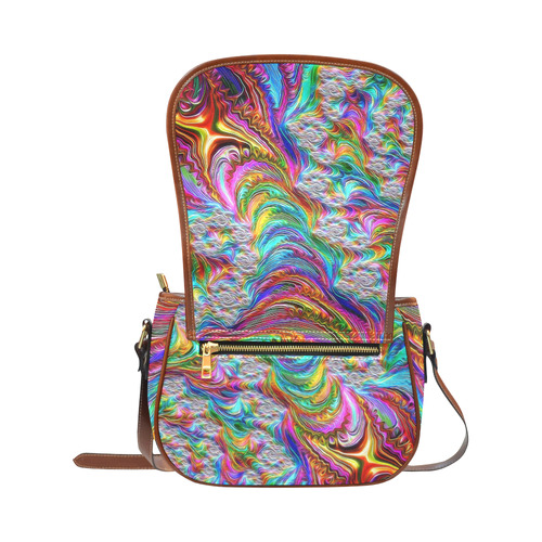 gorgeous Fractal 175 C by JamColors Saddle Bag/Large (Model 1649)