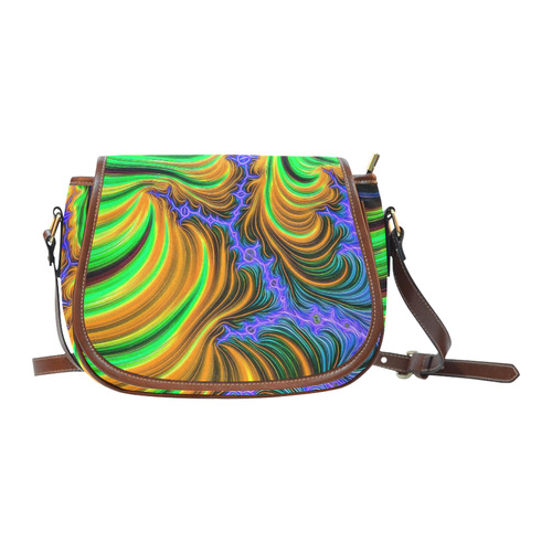 gorgeous Fractal 176 C by JamColors Saddle Bag/Large (Model 1649)