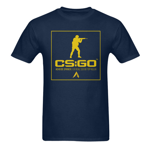 Counter Strike Tshirt Men's T-Shirt in USA Size (Two Sides Printing)