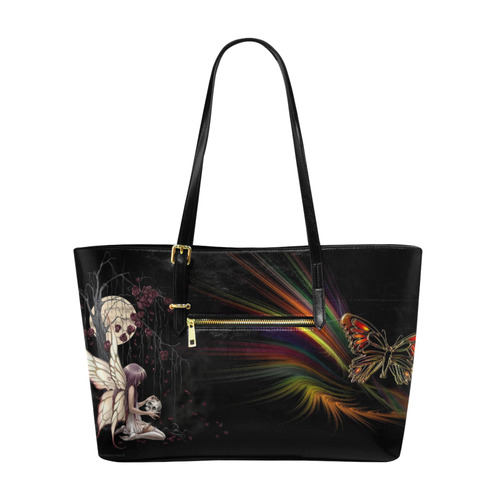 Fairy Butterfly Euramerican Tote Bag/Large (Model 1656)