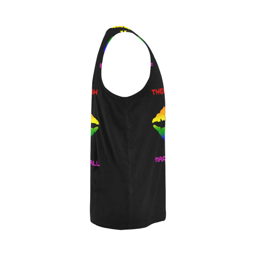 Gay Pride Rainbow Kiss All Over Print Tank Top for Men (Model T43)