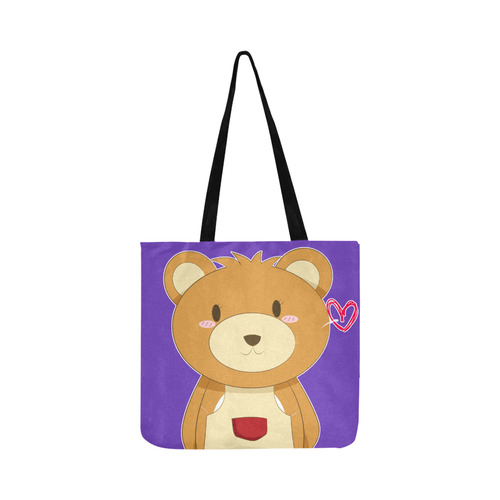 Love My Mama Bear Reusable Shopping Bag Model 1660 (Two sides)